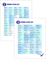Multi-Syllabic Word Flashcards