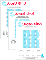 R & R Blend Word Search