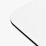 Mouse Pad — "Zero Fricatives Given" Funny Linguist Desk Accessory