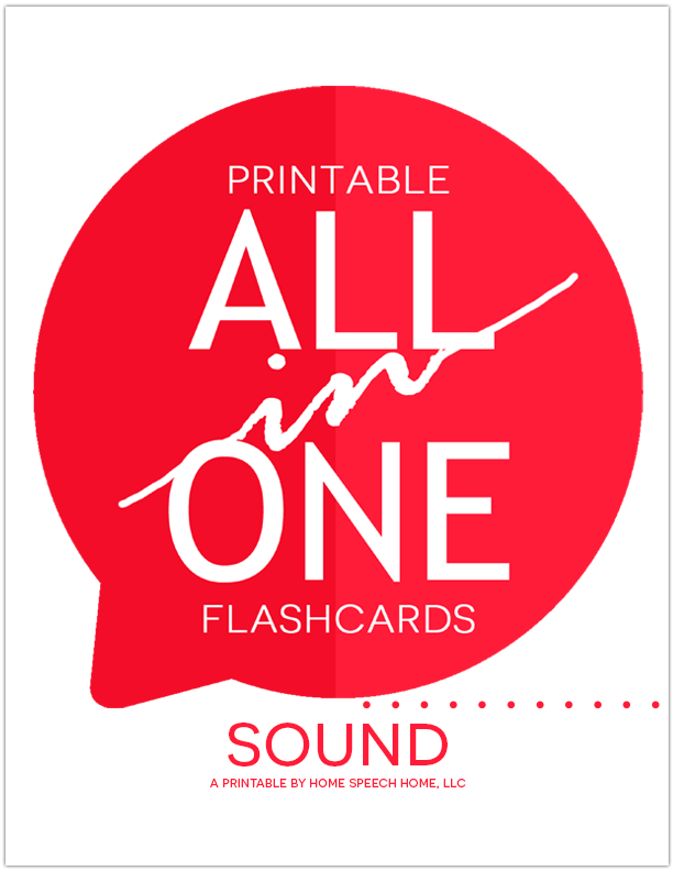 Printable Speech Therapy Flashcards for Kids Adults All Sounds