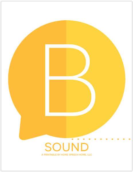 B Sound Flashcards