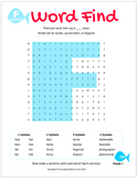 F Word Search