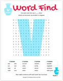 V Word Search