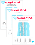 Vocalic R Word Search